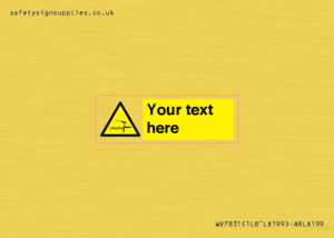 Custom warning water cannon